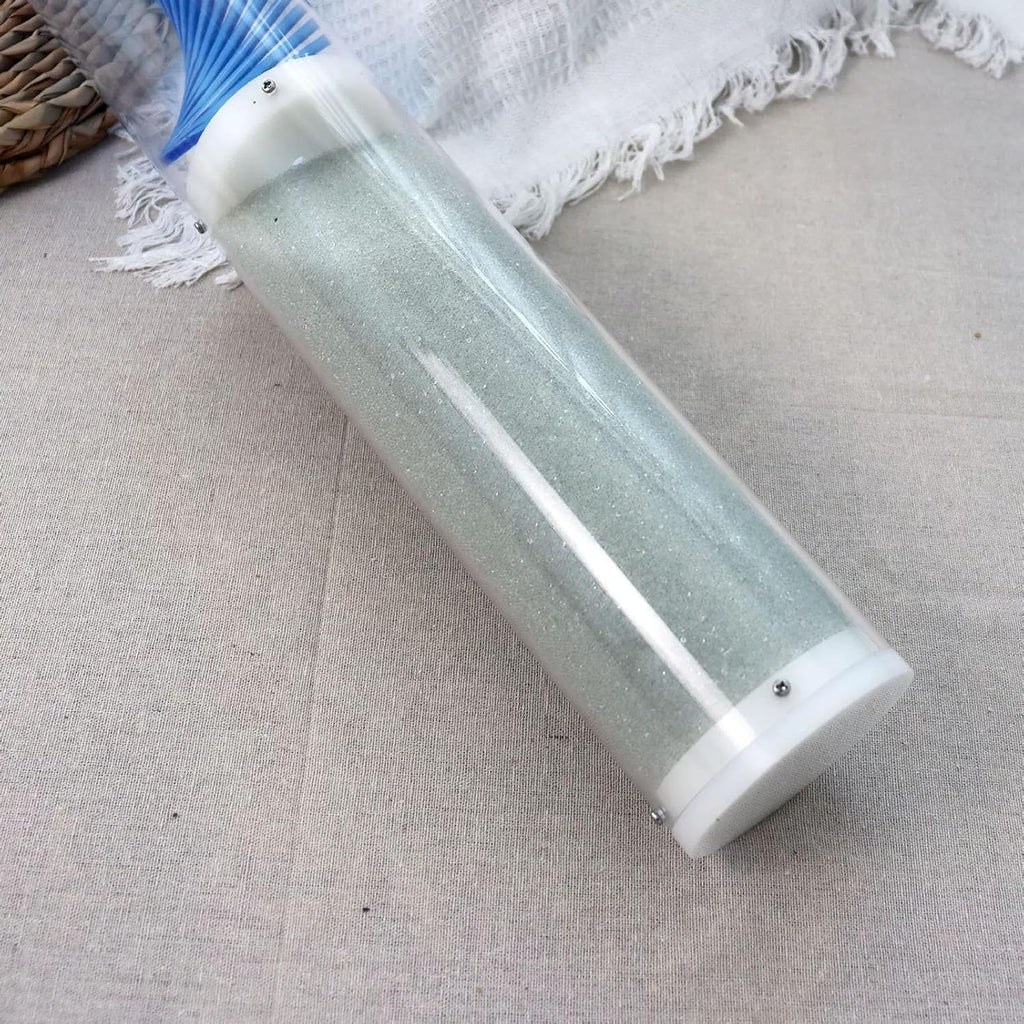 Rotating Rain Stick - Filled with Crystal Beads, 11-Minute Simulated Natural Rain Sound Instrument，Meditation & Sleep Aid, Healing Sounds