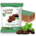 Homefree Chocolate Mint Mini Cookies, Gluten Free, Nut Free, Vegan, Individually Wrapped Packs, School Safe and Allergy Friendly Snack, 0.95 oz. (Pack of 64)