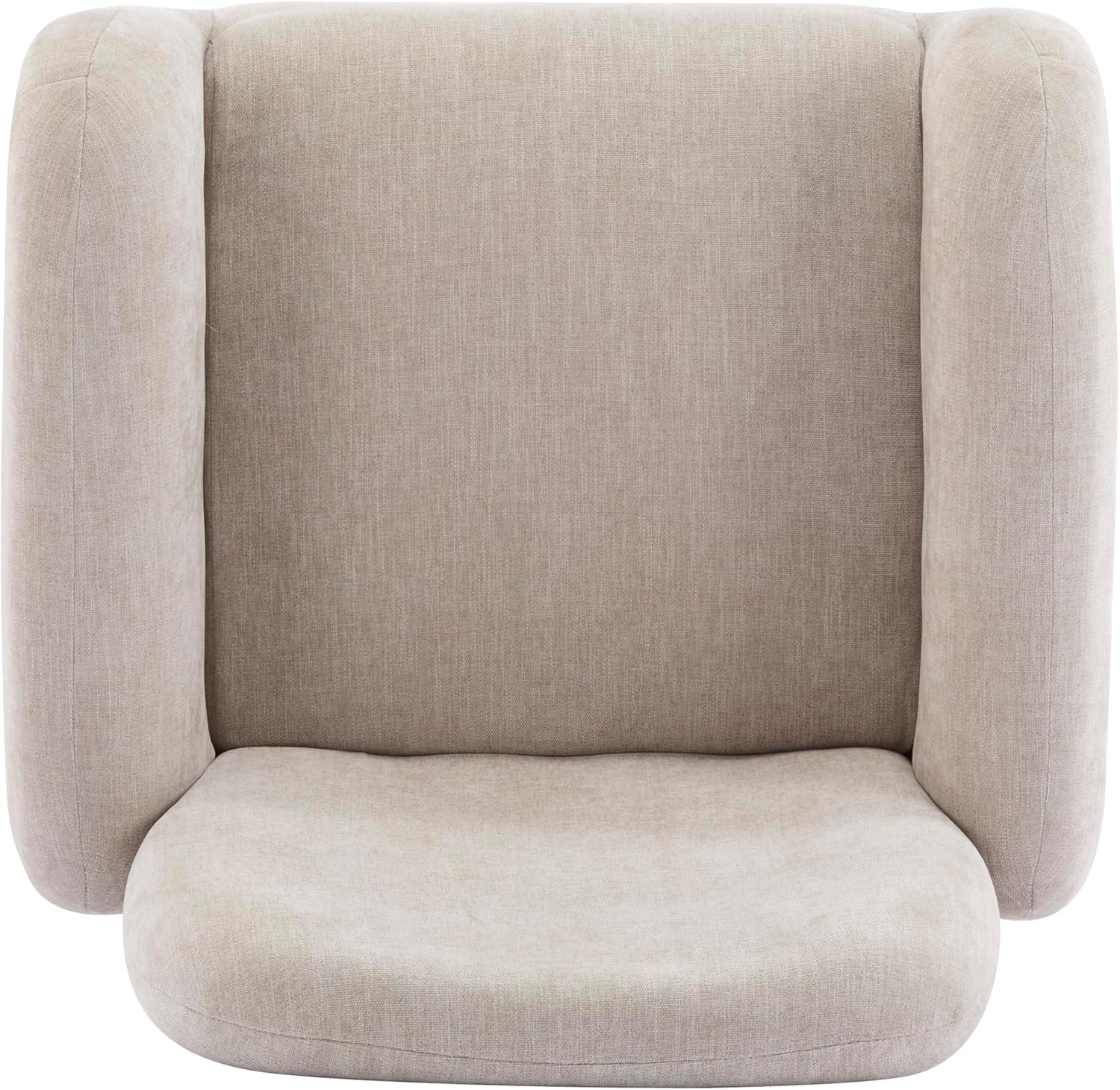 Christopher Knight Home Audrey Modern Fabric Upholstered Accent Chair, Living Room Low Profile Fabric Armchair, Wooden Comfy Reading Chair, Soft Seating Single Lounge Sofa, Khaki