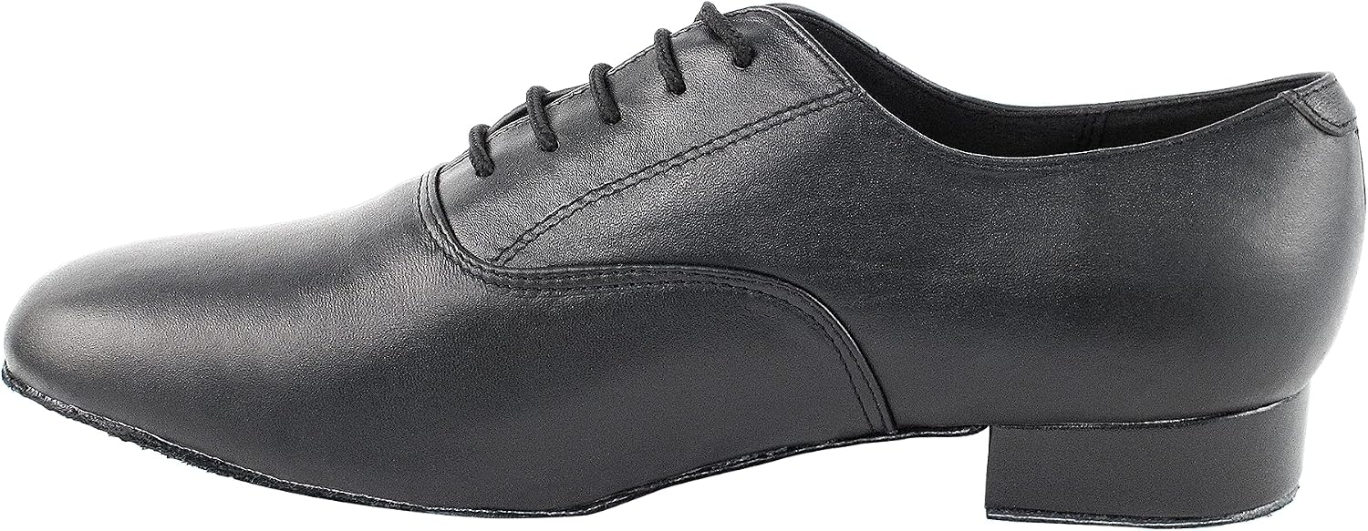 Very Fine Mens Wide Adrian Leather Ballroom Salsa Tango Waltz Latin Smooth Swing Dance Shoe Black