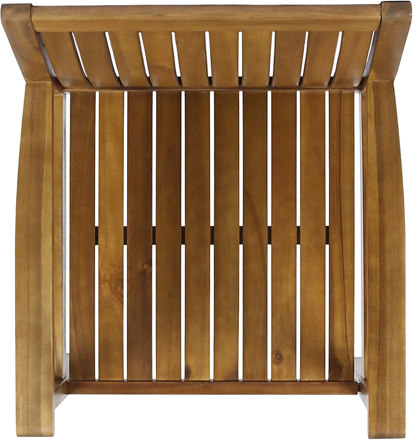 Christopher Knight Home Teague Outdoor Acacia Wood Dining Chairs (Set of 2), Teak Finish