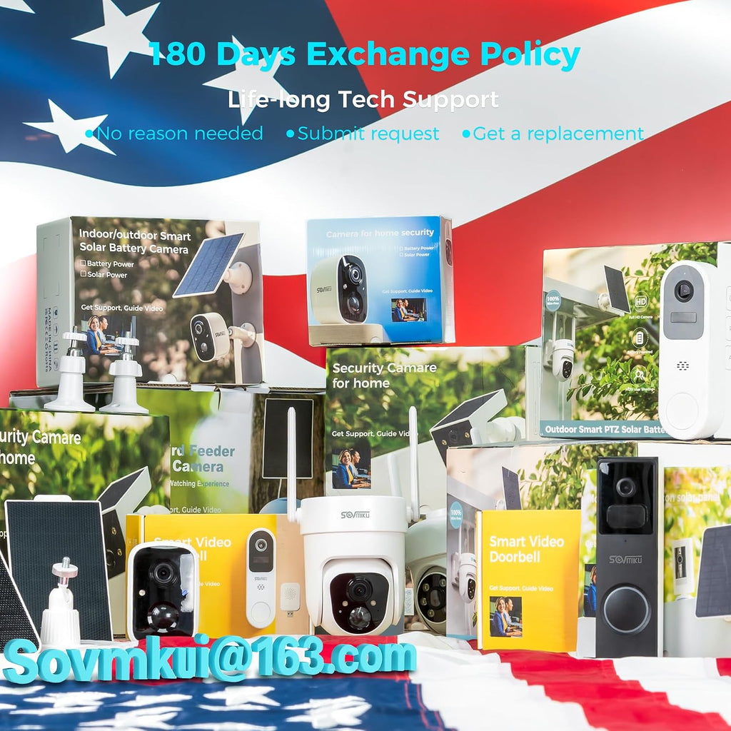 Vicohome AI 2K Outdoor Solar Battery Security Cam & Indoor Plug-in Cam System, Two Way Audio, Motion Detection, 360° View, Easy to Setup, Color Night Vision, Audible Siren, 180 Days Exchange Policy