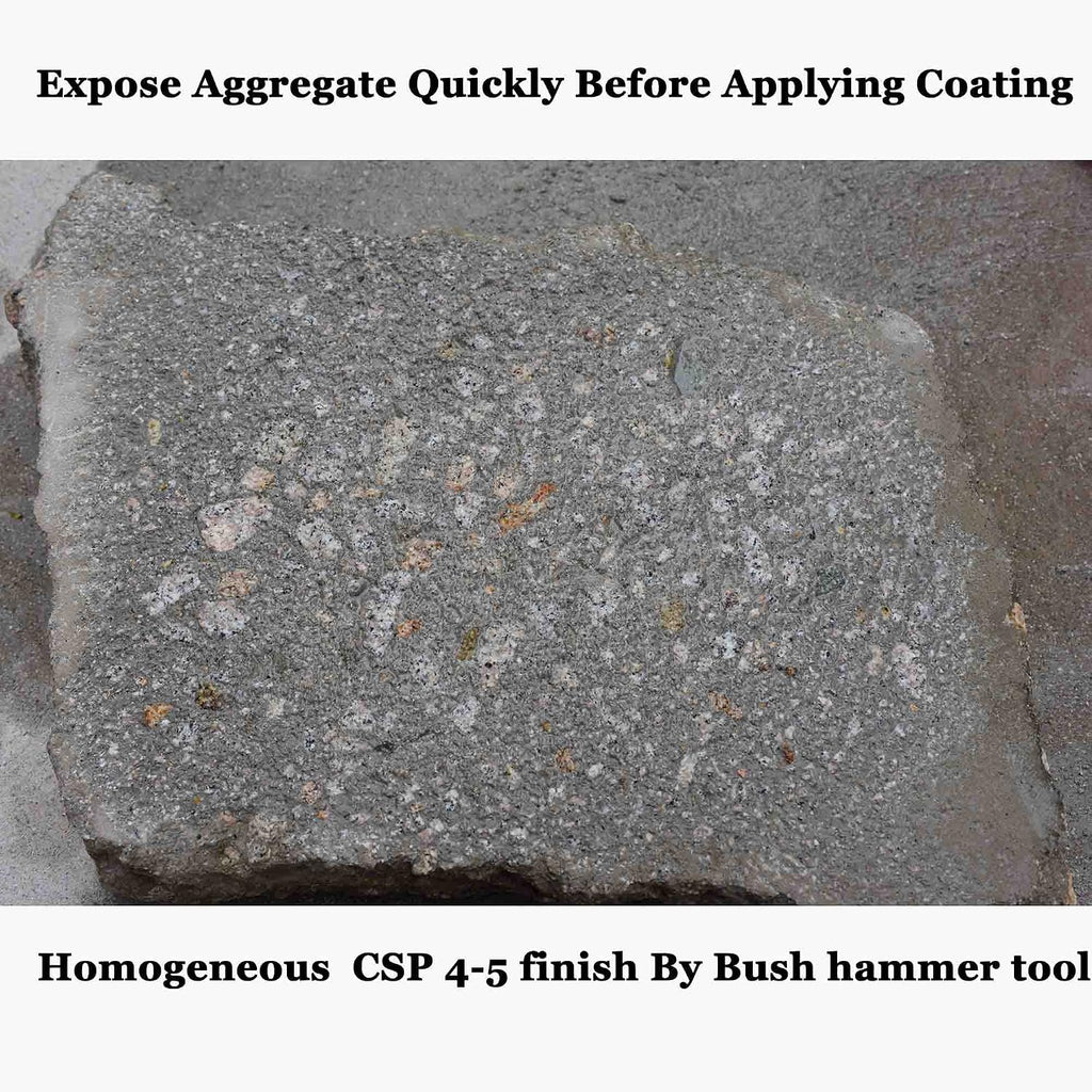 Concrete Bushing Patch Repair Prepare SDS Max Bush Hammer Bit for Rotary Hammer and Polisher, Coat Removing Stone Concrete Texturing Bushing Hammer Tool