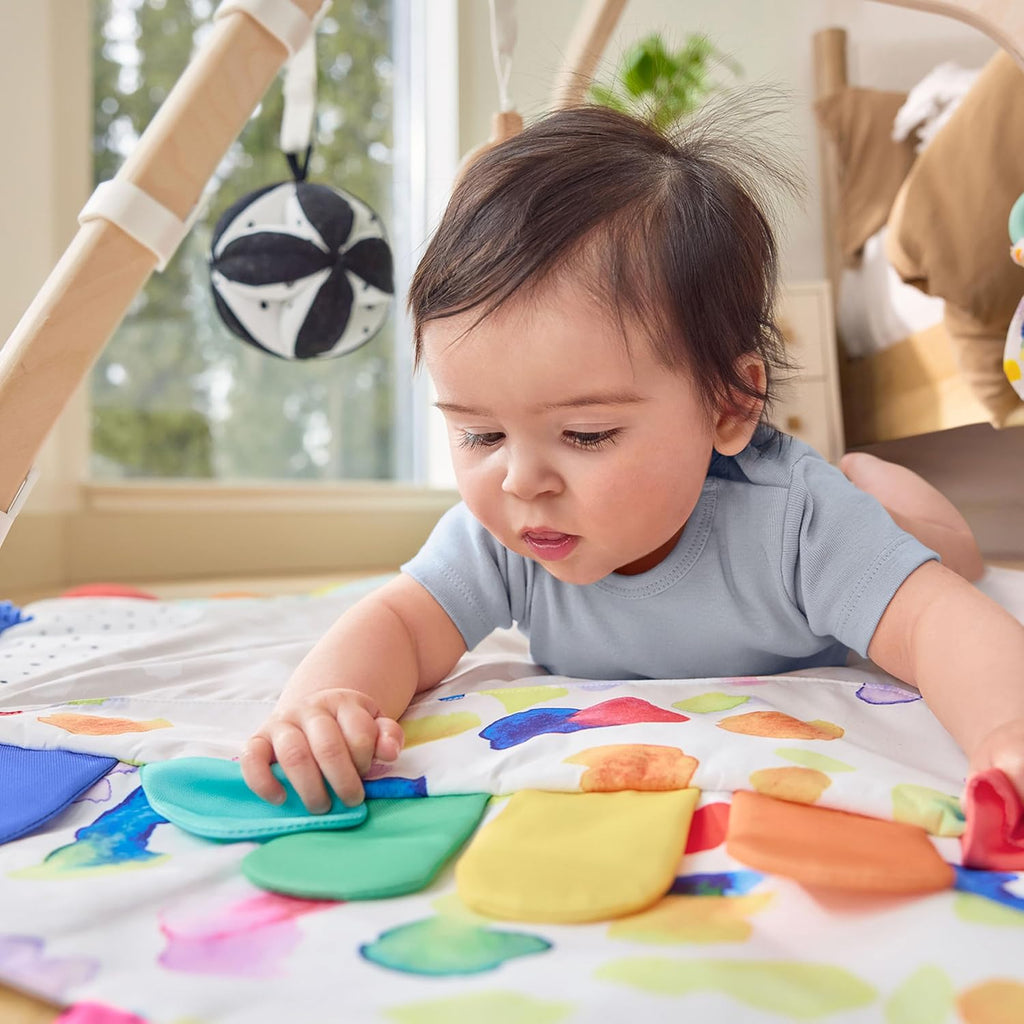 LOVEVERY | The Play Gym | Award Winning For Baby , Stage-Based Developmental Activity Gym & Play Mat for Baby to Toddler