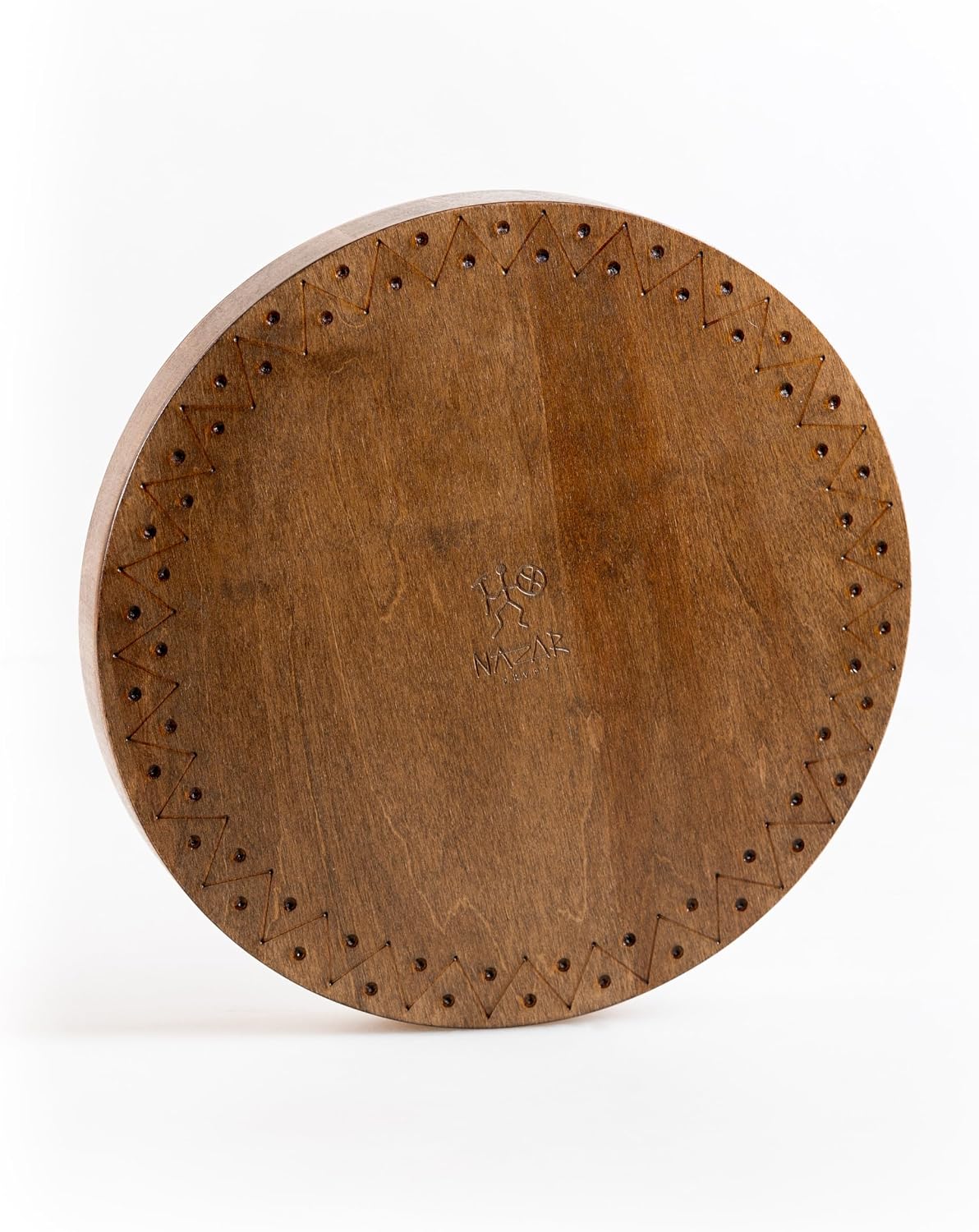 Water-Fall Disc — Wooden Ocean Drum, Geyser, 12' (30 cm) | Realistic Ocean Waves & Waterfall Sound for Meditation & Yoga | No Bag