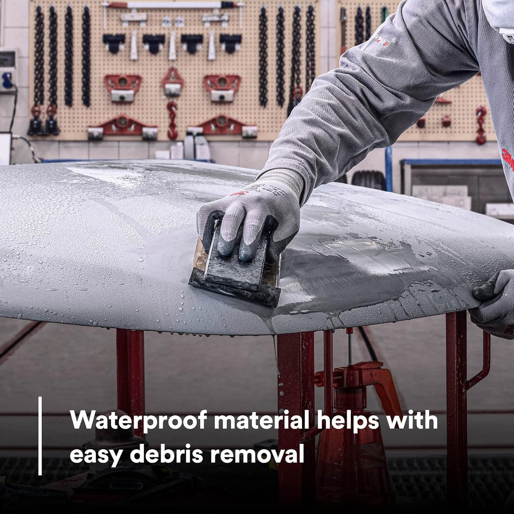 3M Wetordry Abrasive Sheet 02000, 600, Flexible, Durable, Surface Finishing, Waterproof, 9 in x 11 in, 50 Sheets (Pack of 5)