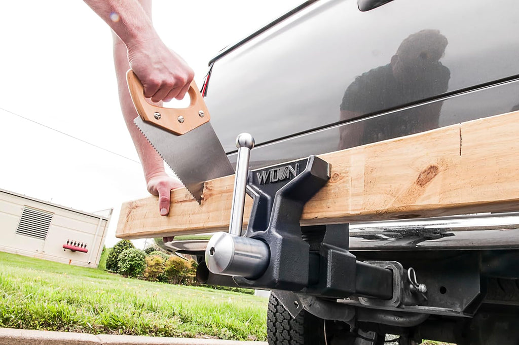 Wilton ATV All-Terrain Truck Hitch Vise with Case, 6' Jaw Width, 5-3/4' Max Jaw Opening (10015)