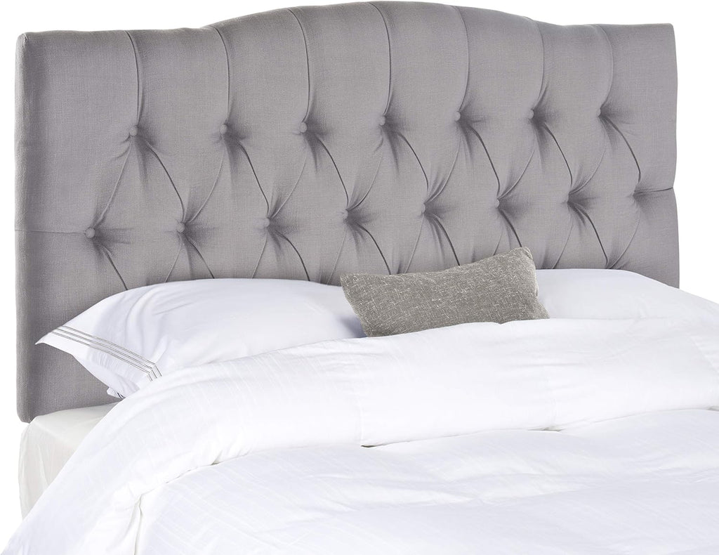 Safavieh Axel Arctic Grey Upholstered Tufted Headboard (Full)