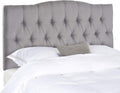 Safavieh Axel Arctic Grey Upholstered Tufted Headboard (Full)