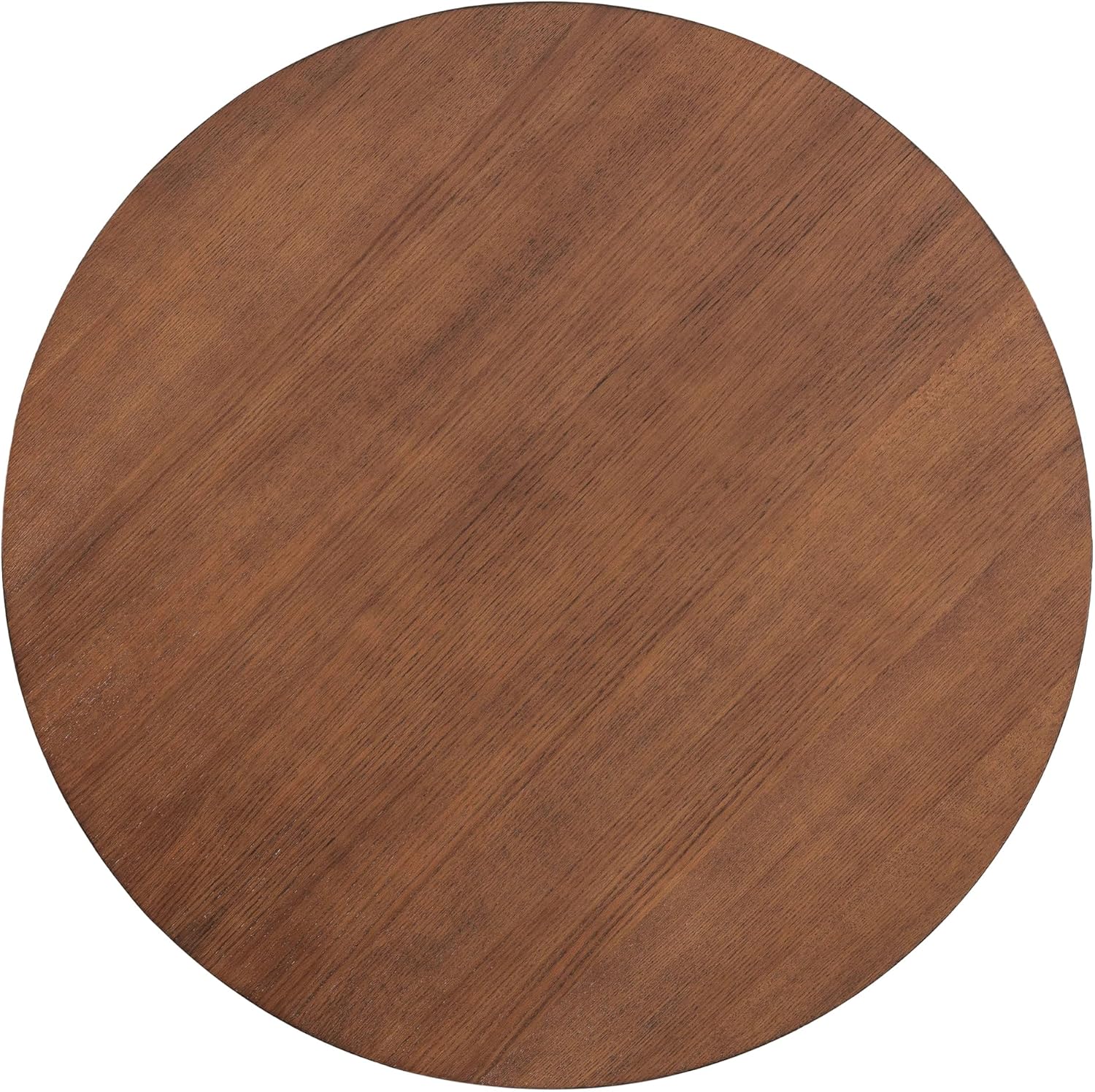 Christopher Knight Home Taliyah Round Dining Table for 5, MDF Round Top Modern Kitchen Table, Premium Quality Farmhouse Dining Room Table, Wooden Accent Table, Brown