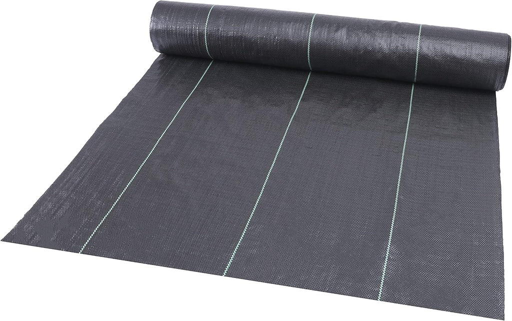 EXTRAEASY 6ftx330ft Weed Barrier Landscape Fabric Heavy Duty,Garden Weed Blocker Fabric,Landscaping Fabric Ground Cover,Geotextile Fabric for Underlayment,Commercial Driveway Fabric