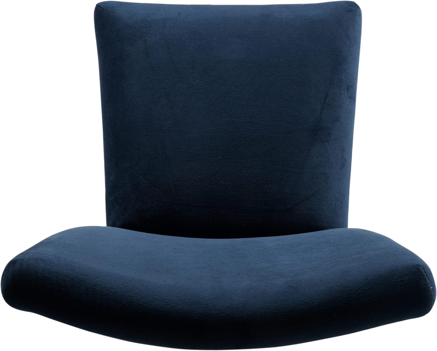HomePop Parsons Classic Upholstered Accent Dining Chair, Set of 2, Navy Velvet