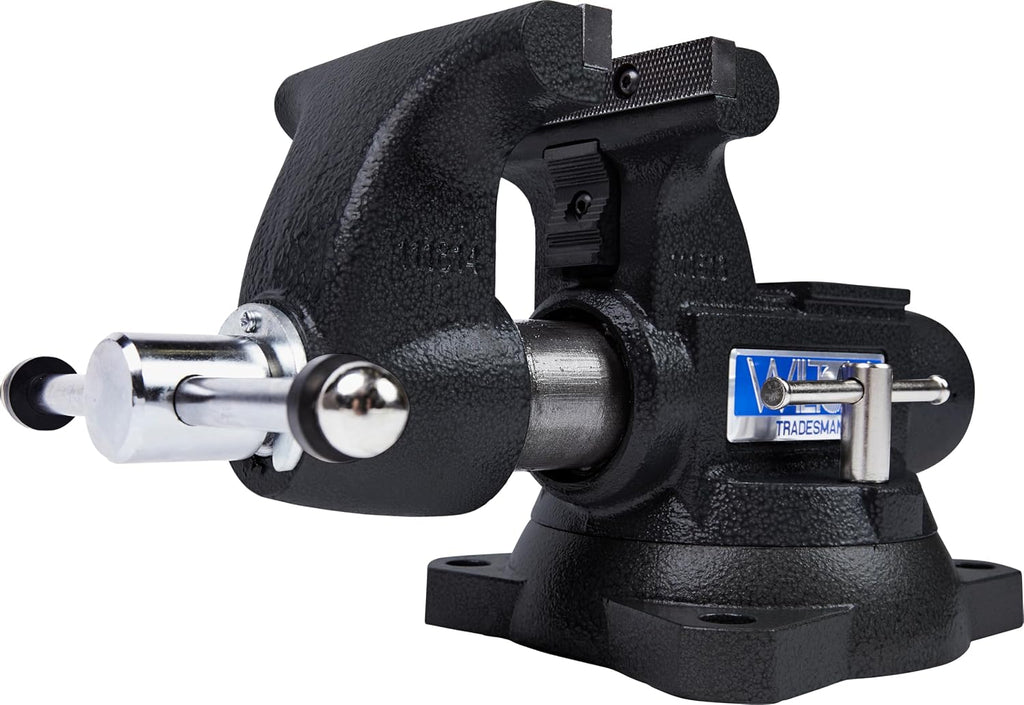 Wilton Tradesman SE Black 5-1/2' Bench Vise (1755) and B.A.S.H 16' Sledge Hammer (20416)