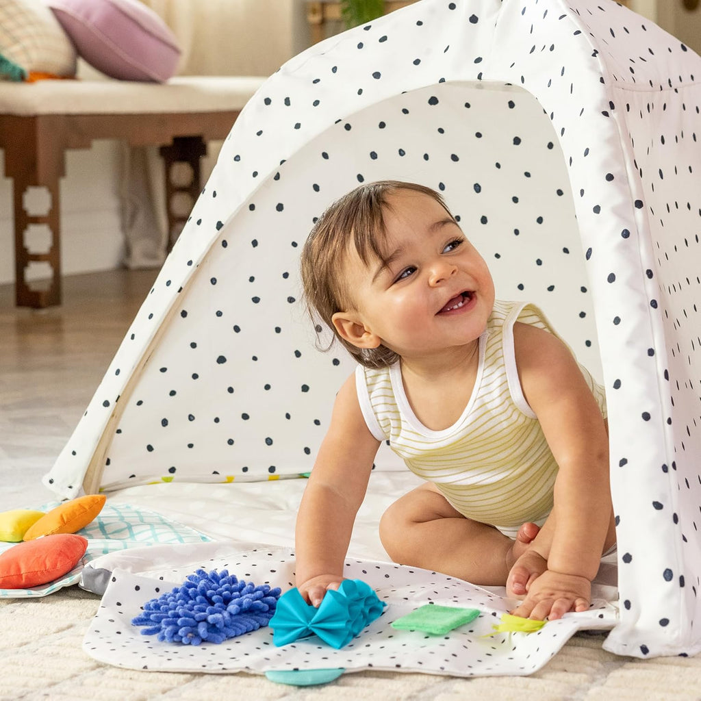 LOVEVERY | The Play Gym | Award Winning For Baby , Stage-Based Developmental Activity Gym & Play Mat for Baby to Toddler