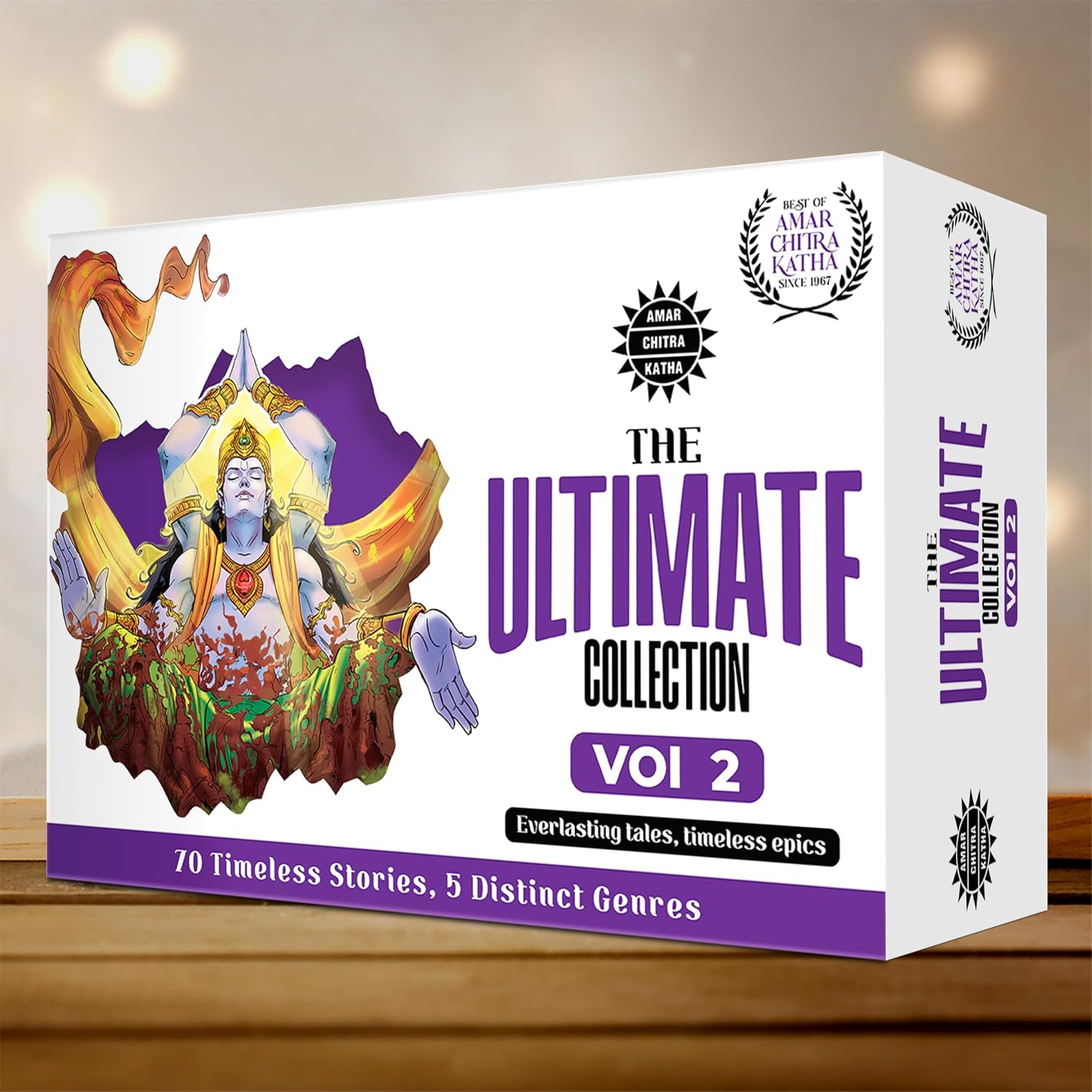 The Ultimate Collection - Volume 2: 70+ Titles | Indian Mythology, History & Folktales | Cultural Stories for Kids & Adults | Illustrated Comic Books | Ramayana Mahabharata | Amar Chitra Katha