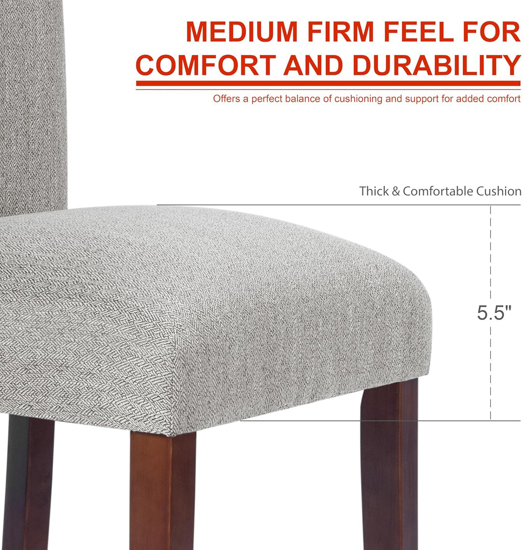 HomePop Classic Parsons Dining Chair - Light Gray (Single Pack)