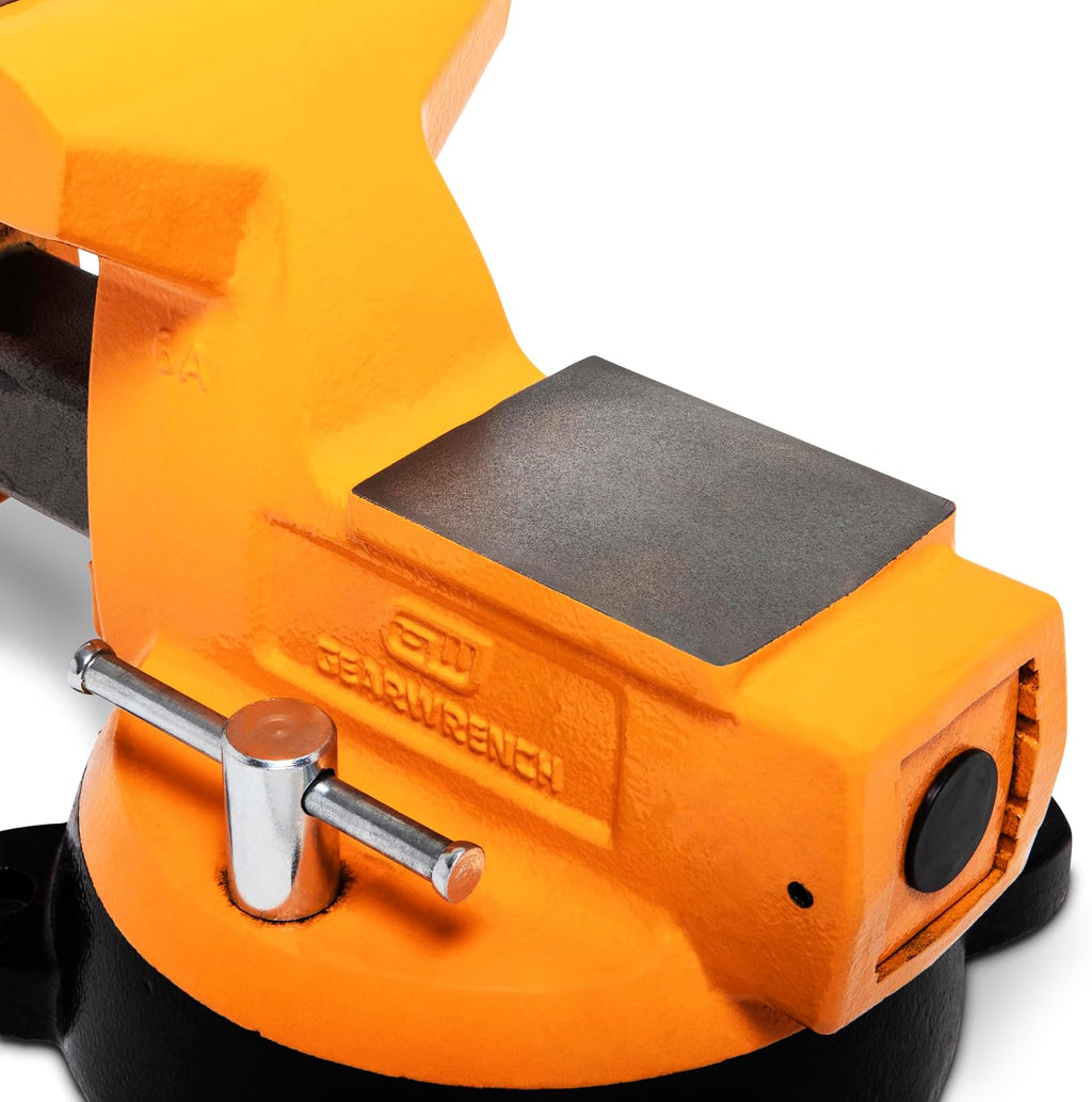 GEARWRENCH 6' Mechanic's Bench Vise with Anvil | GWBVA6