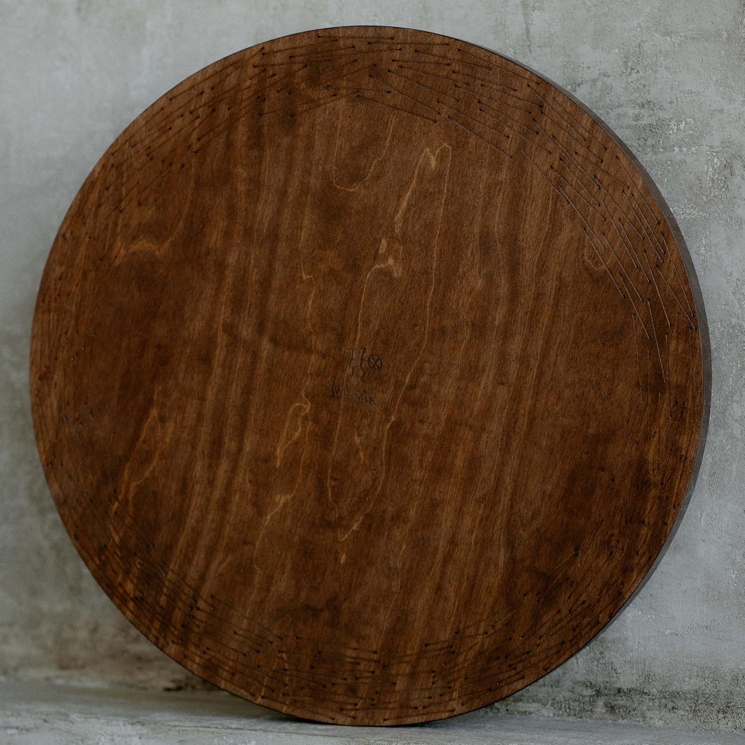 Water-Fall Disc — Wooden Ocean Drum, Storm, 19.5' (50 cm) | Deep Ocean Waves & Waterfall Sound for Sound Bath, Meditation & Sleep | No Bag