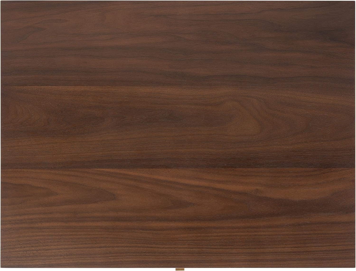 SAFAVIEH Couture Home Collection Adelyn Walnut & Gold 2-Drawer Nightstand Table, Fully Assembled (SFV7209A)