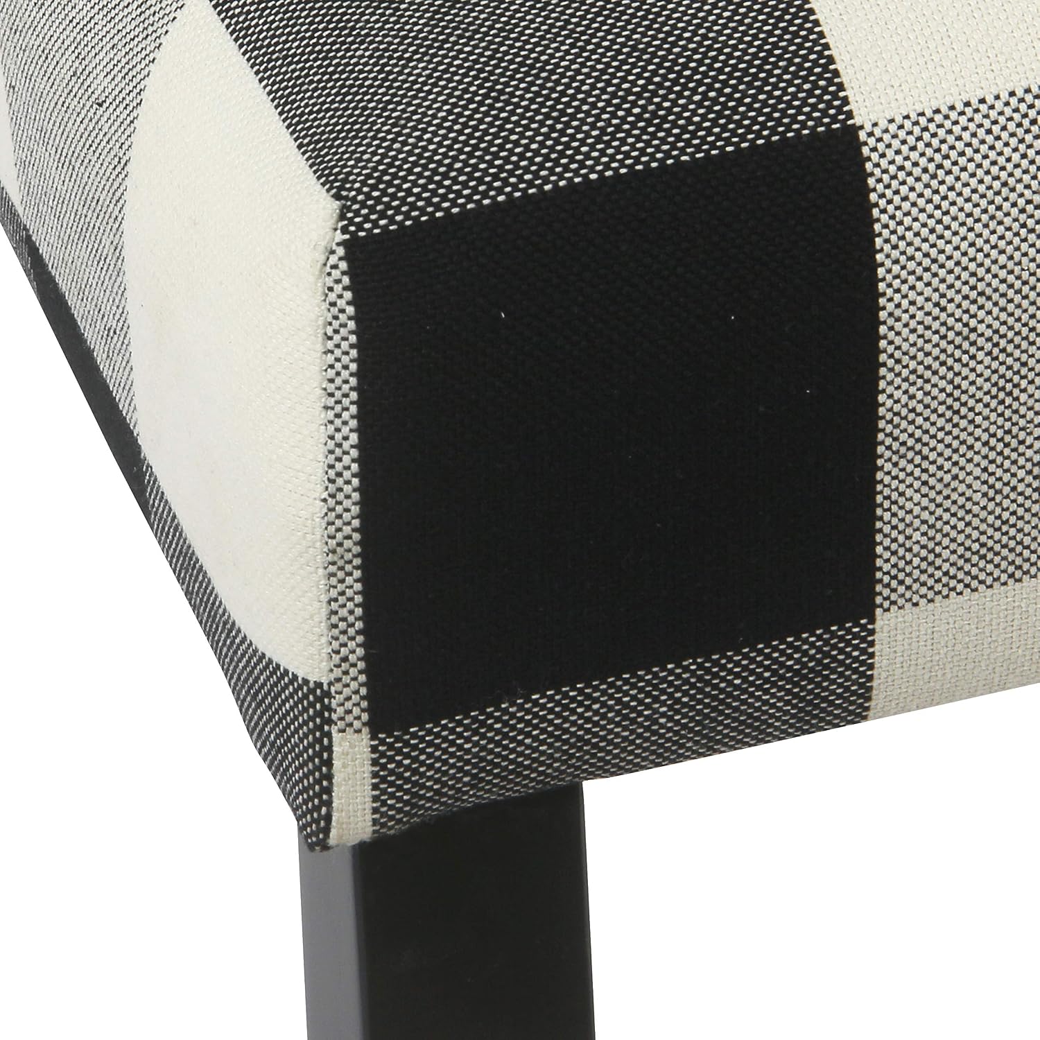 HomePop Parsons Dining Chair - Black Plaid (Set of 2)