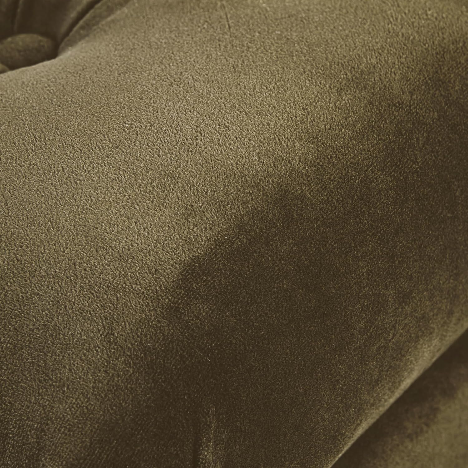 HomePop 40' Ainsley Button Tufted Storage Bench - Light Sage Green Velvet