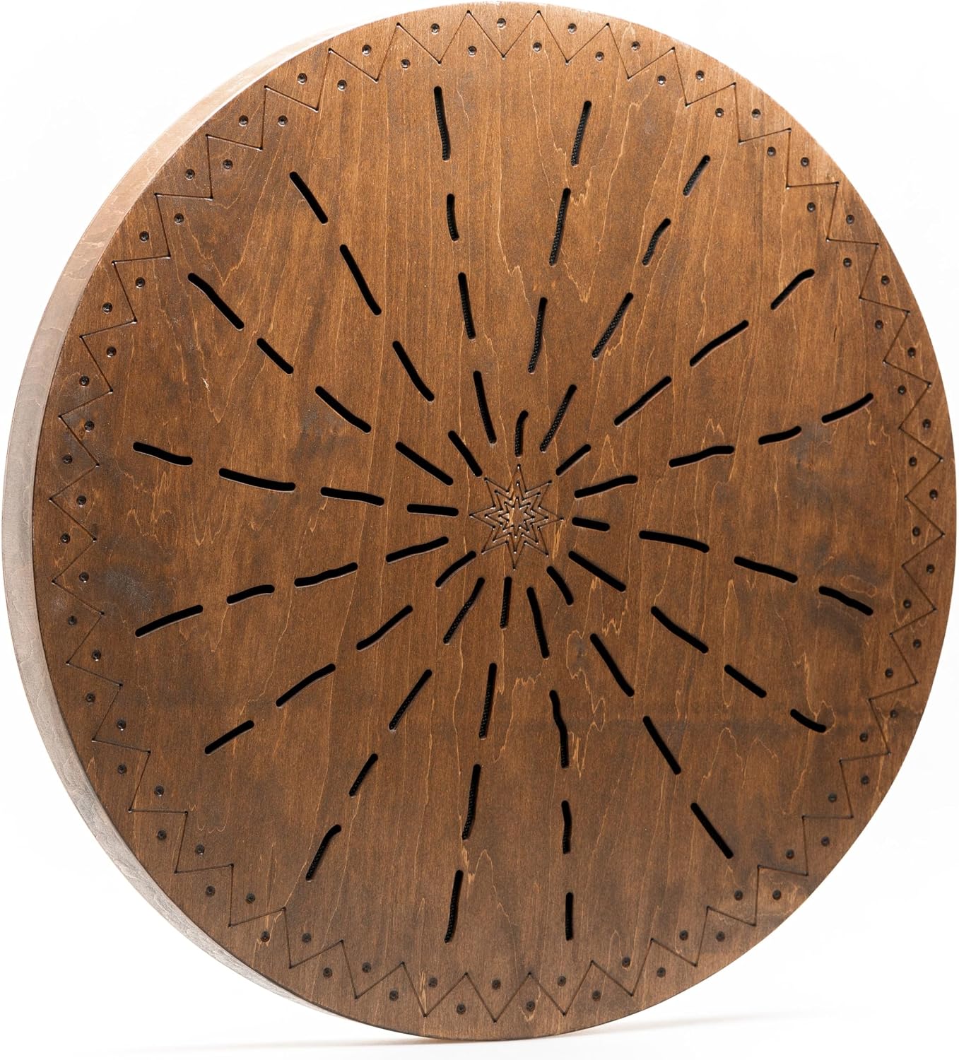 Water-Fall Disc — Wooden Ocean Drum, Geyser, 19.5' (50 cm) | Deep Ocean Waves & Waterfall Sound for Sound Bath, Meditation & Sleep | No Bag
