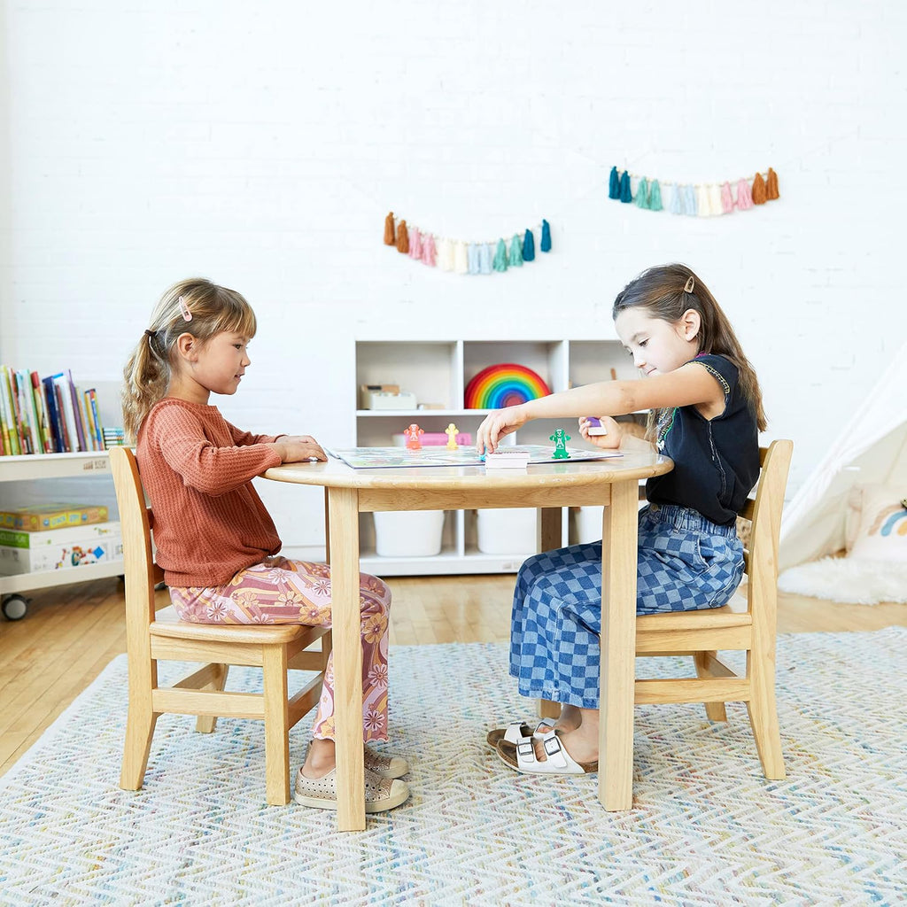 ECR4Kids 8-Compartment Mobile Storage Cabinet, Elementary, Classroom Furniture, White Wash