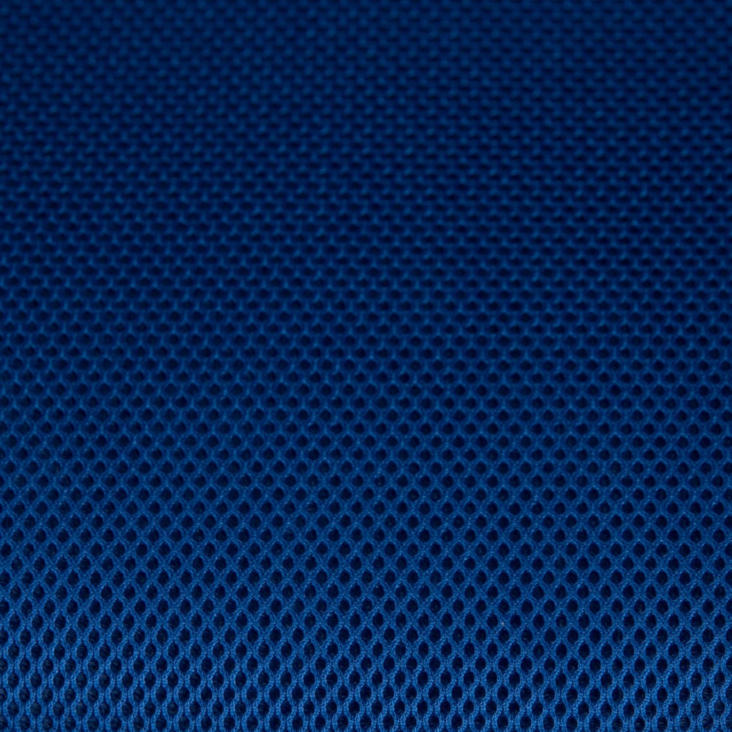 Flash Furniture Porter High-Back Swivel Office Chair with Adjustable Lumbar Support and Seat Height, Ergonomic Mesh Desk Chair with Flip-Up Armrests, Blue/Black