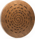 Water-Fall Disc — Wooden Ocean Drum, Swirl, 19.5' (50 cm) | Deep Ocean Waves & Waterfall Sound for Sound Bath, Meditation & Sleep | No Bag