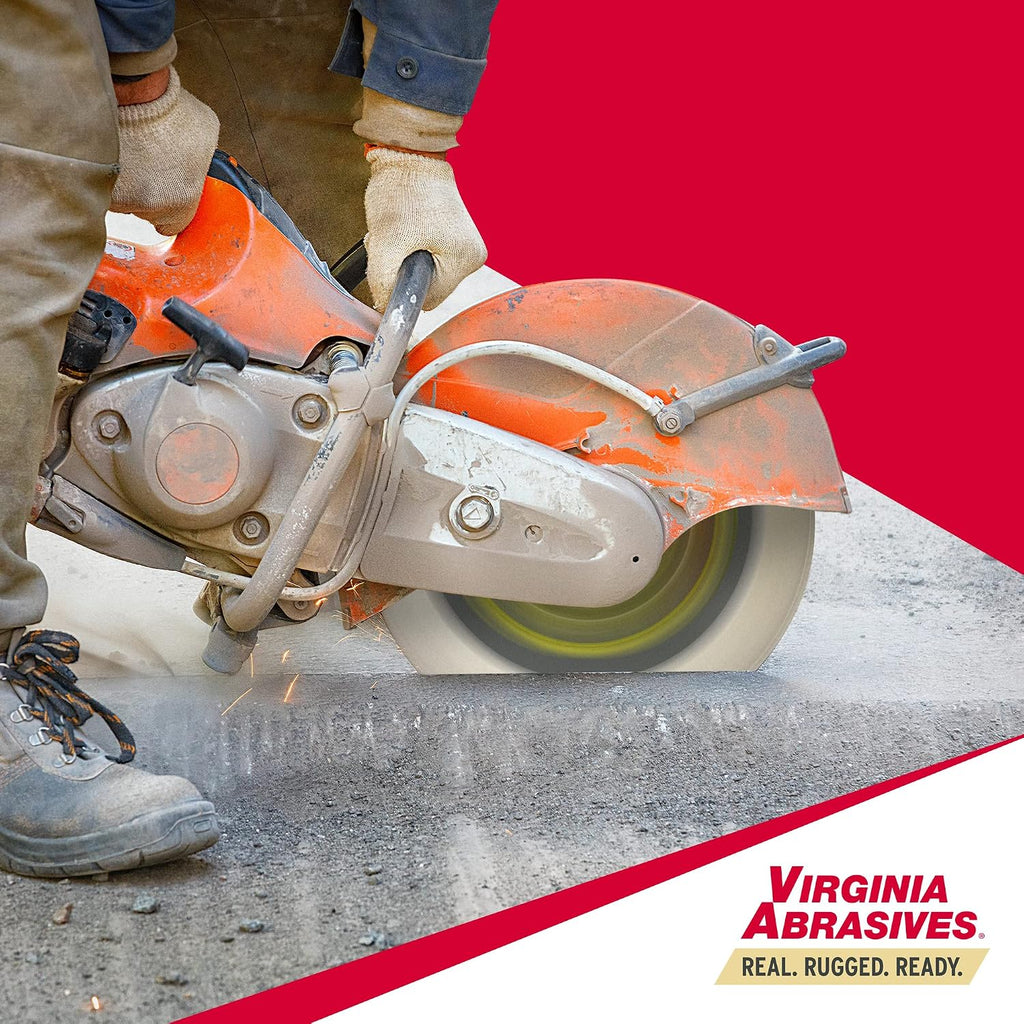 Virginia Abrasives 425-06264 - 1pc 18' Pro-Cut Multi-Purpose High Speed Diamond Blade - Wet/Dry Cutter - High-Speed Performance Tool (18' x .125' x 1'/20mm) - Ideal for Concrete, and Asphalt