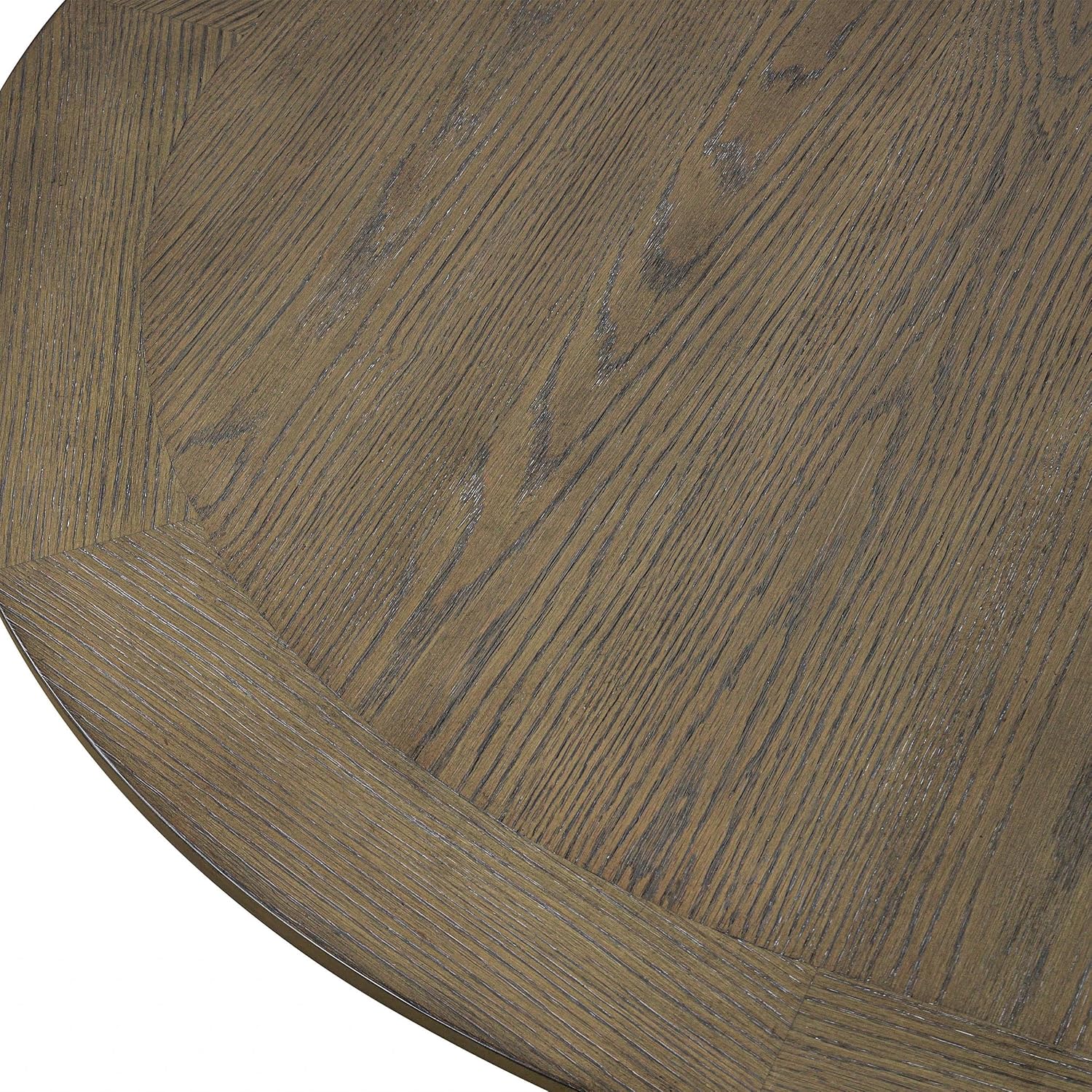 Furniture of America Vrusales Wooden 66 to 102-inch Extendable Oval Dining Table with Plinth Base, Seat up to 8 for Home Kitchen, Dinettes, Oak