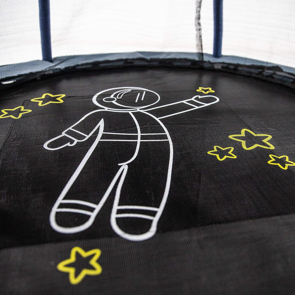 Skywalker Trampolines Mini Trampoline with Enclosure Net